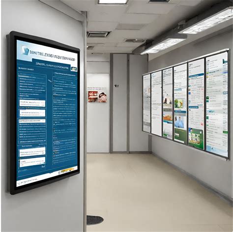 digital notice boards uk.